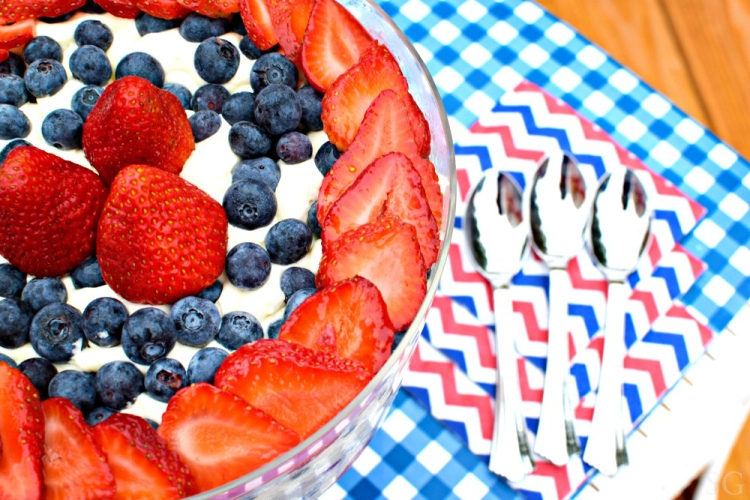 Berry Cheesecake Trifle | Sarah's Grace